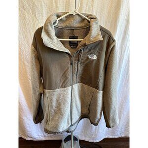 The North Face Jacket Womens Denali XL Brown Outdoor Fleece Pockets Snow Ski